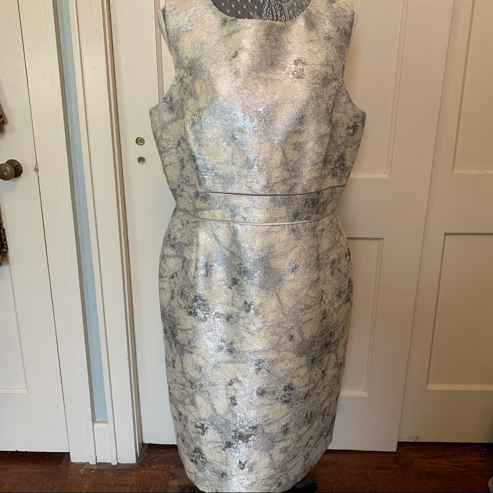 Preston & York grey mid length dress, size 14